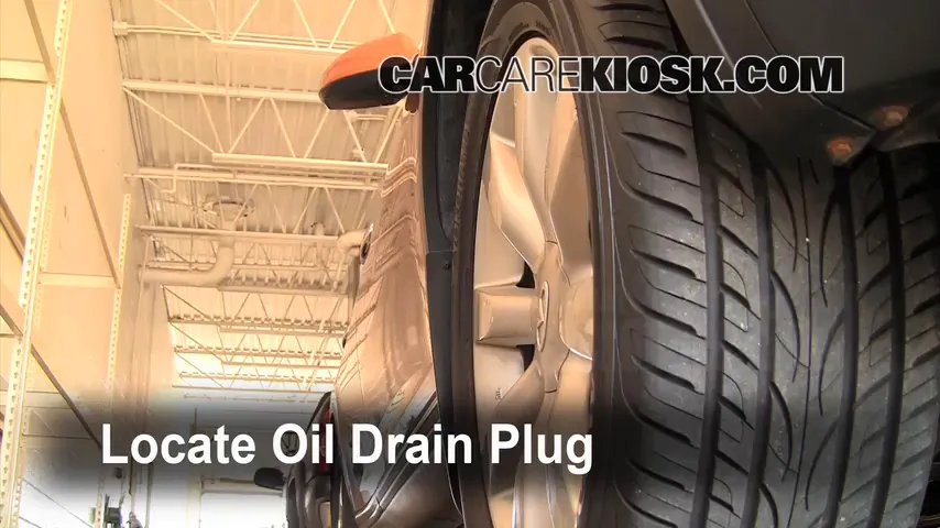 2004 Infiniti FX45 4.5L V8 Oil Change Oil and Oil Filter